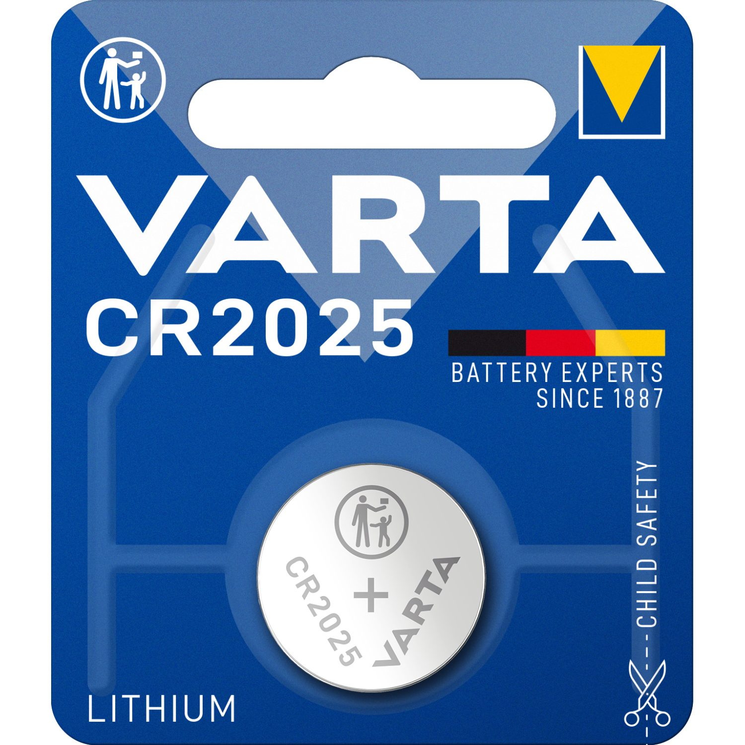 VARTA CR 2025 Batterie electronic4you