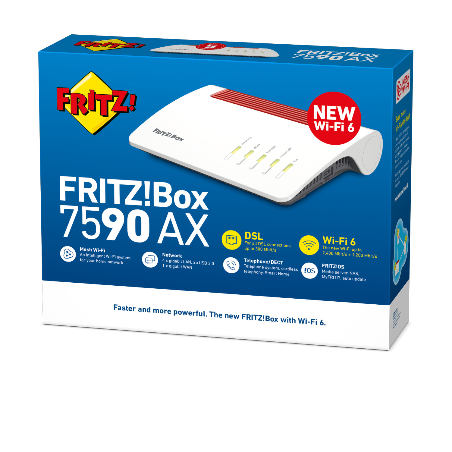 AVM FRITZ!Box 7590 AX, ohne ISDN A/CH
