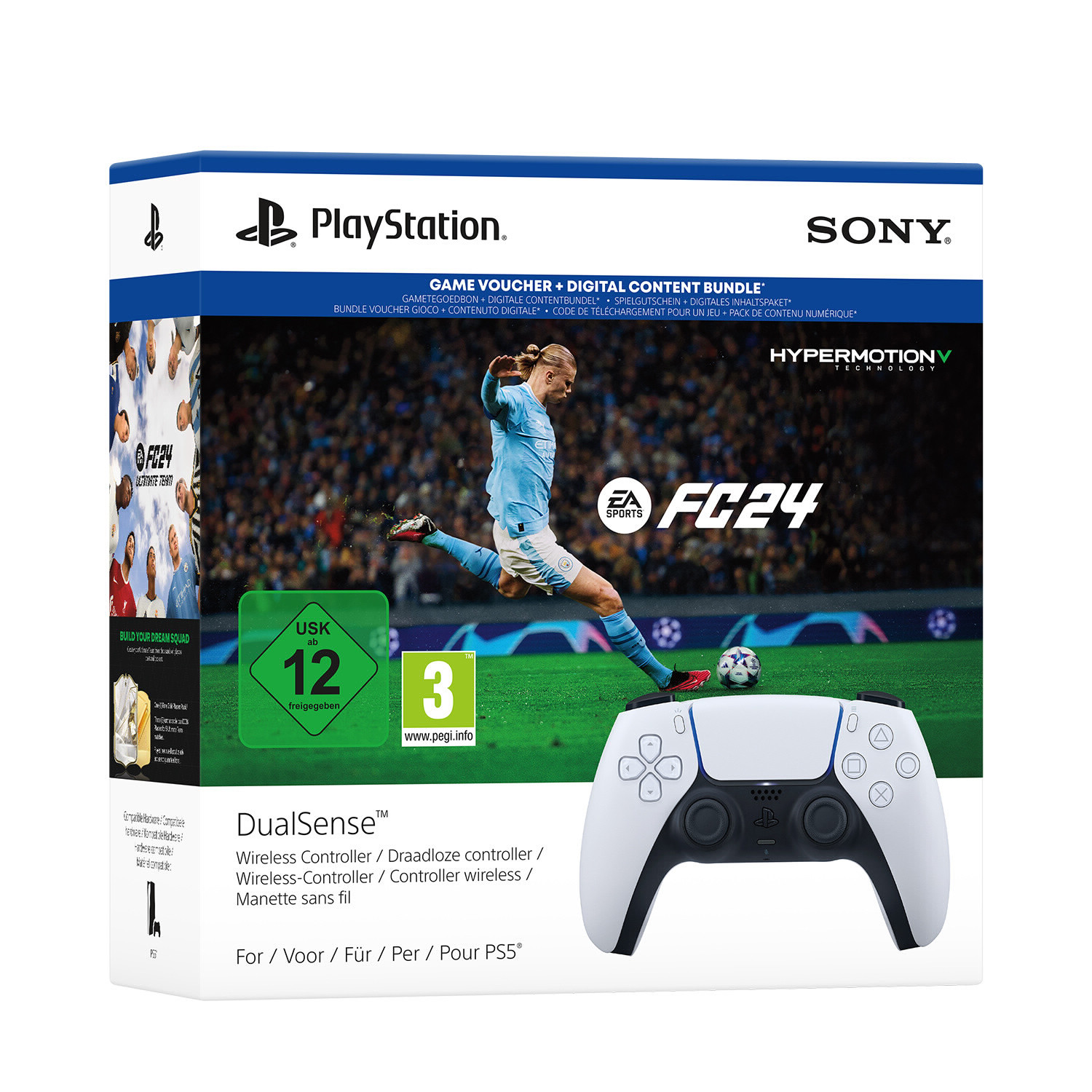 SONY - Console PS5 PS5 + EA SPORTS FC 24 (en téléchargement)